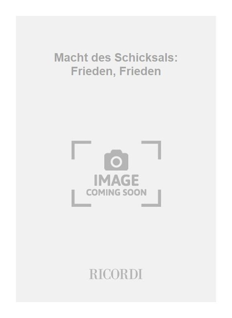 Macht des Schicksals: Frieden, Frieden